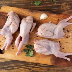 Fresh Quail / Kaadai – 4 Pieces